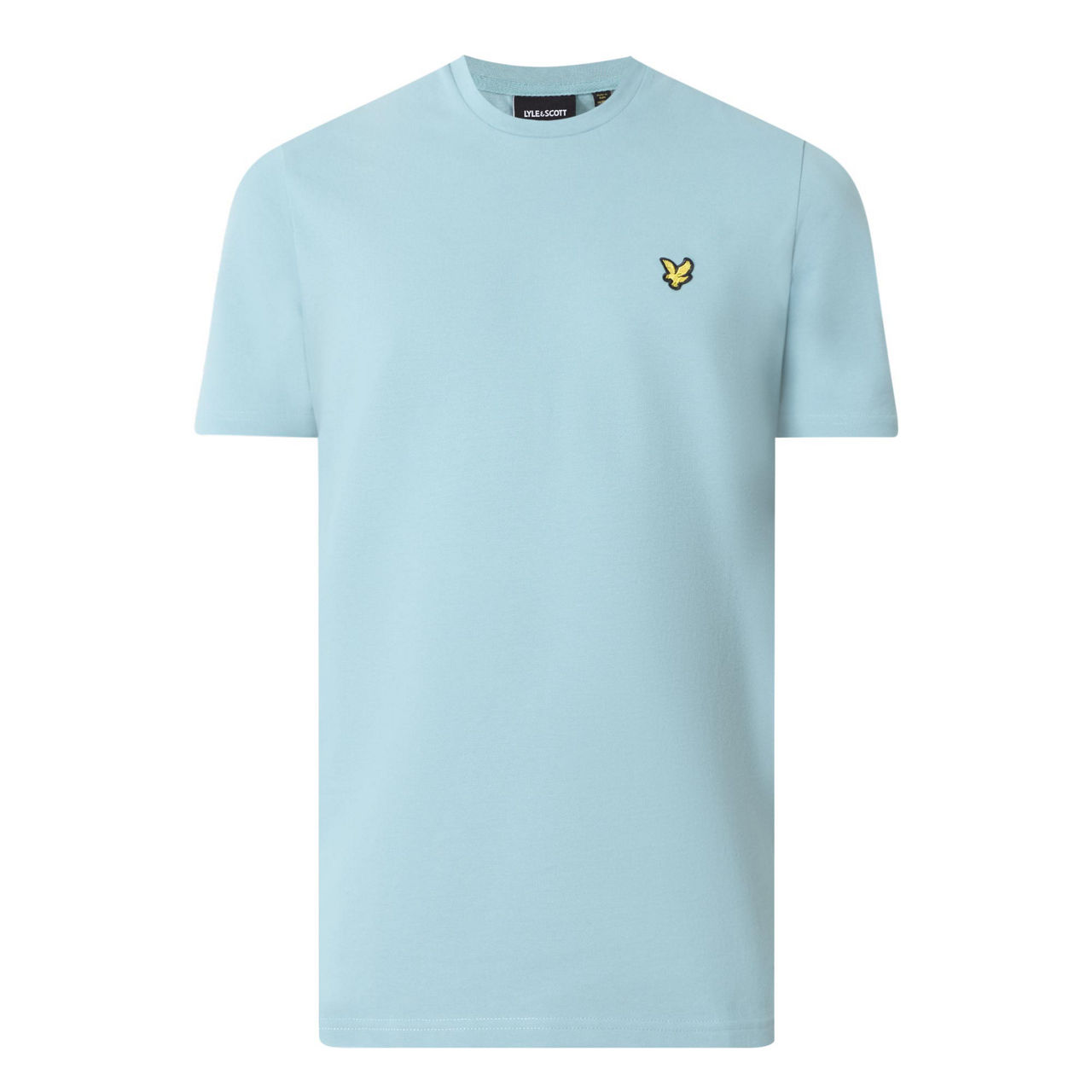 LYLE SCOTT Logo Pique T Shirt Blue