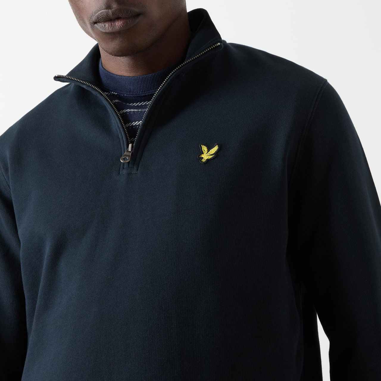 LYLE SCOTT Quarter Zip Sweatshirt Z271