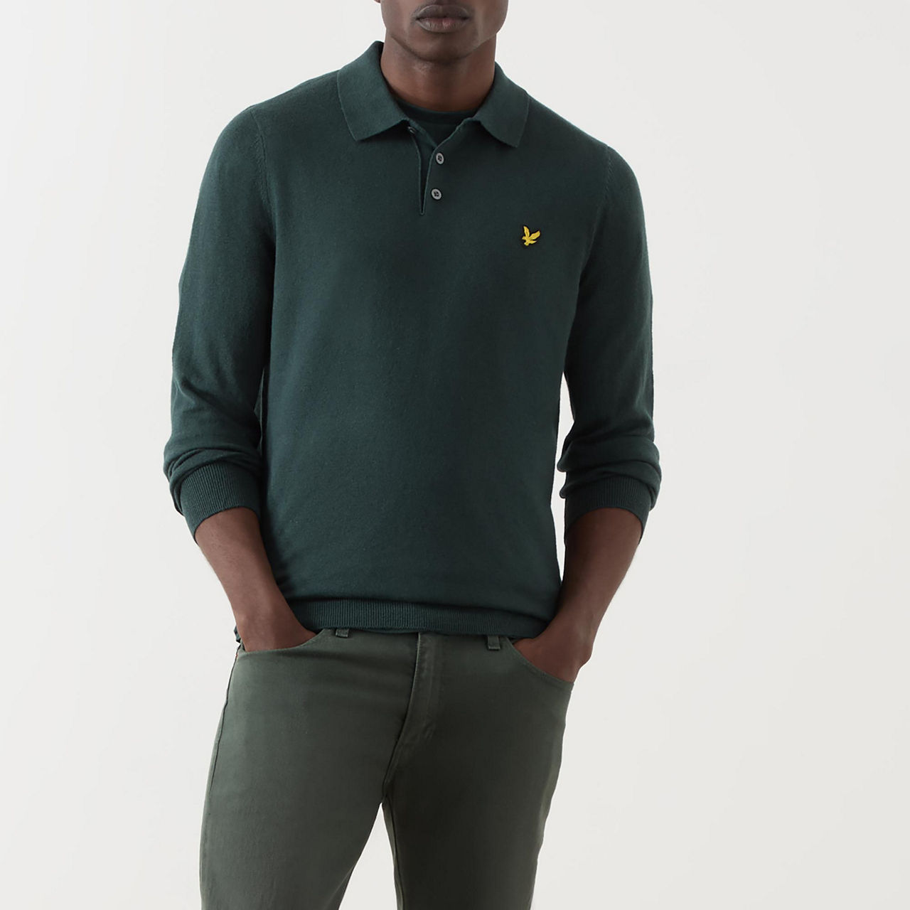 LYLE SCOTT Knit Polo Shirt X311