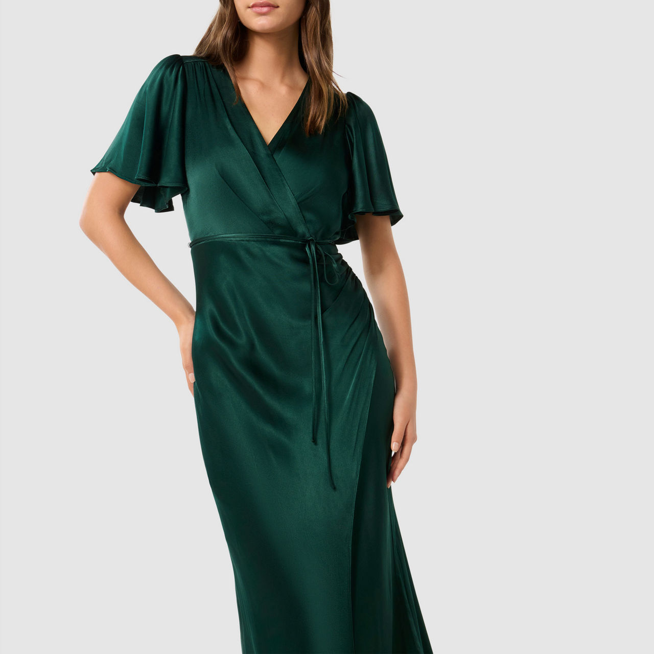 FOREVER NEW Chelsea Satin Dress