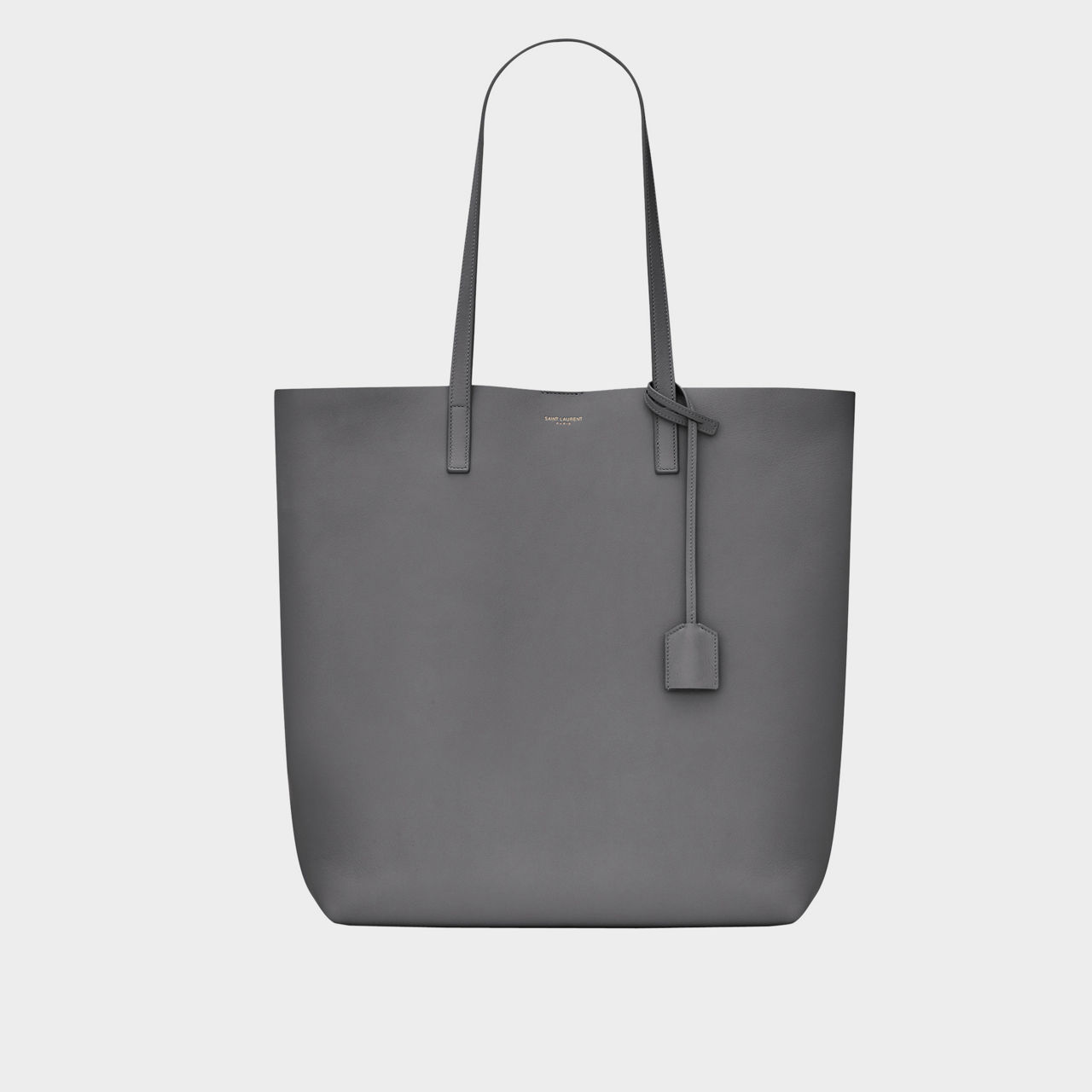 SAINT LAURENT Shopping East West Leather Tote