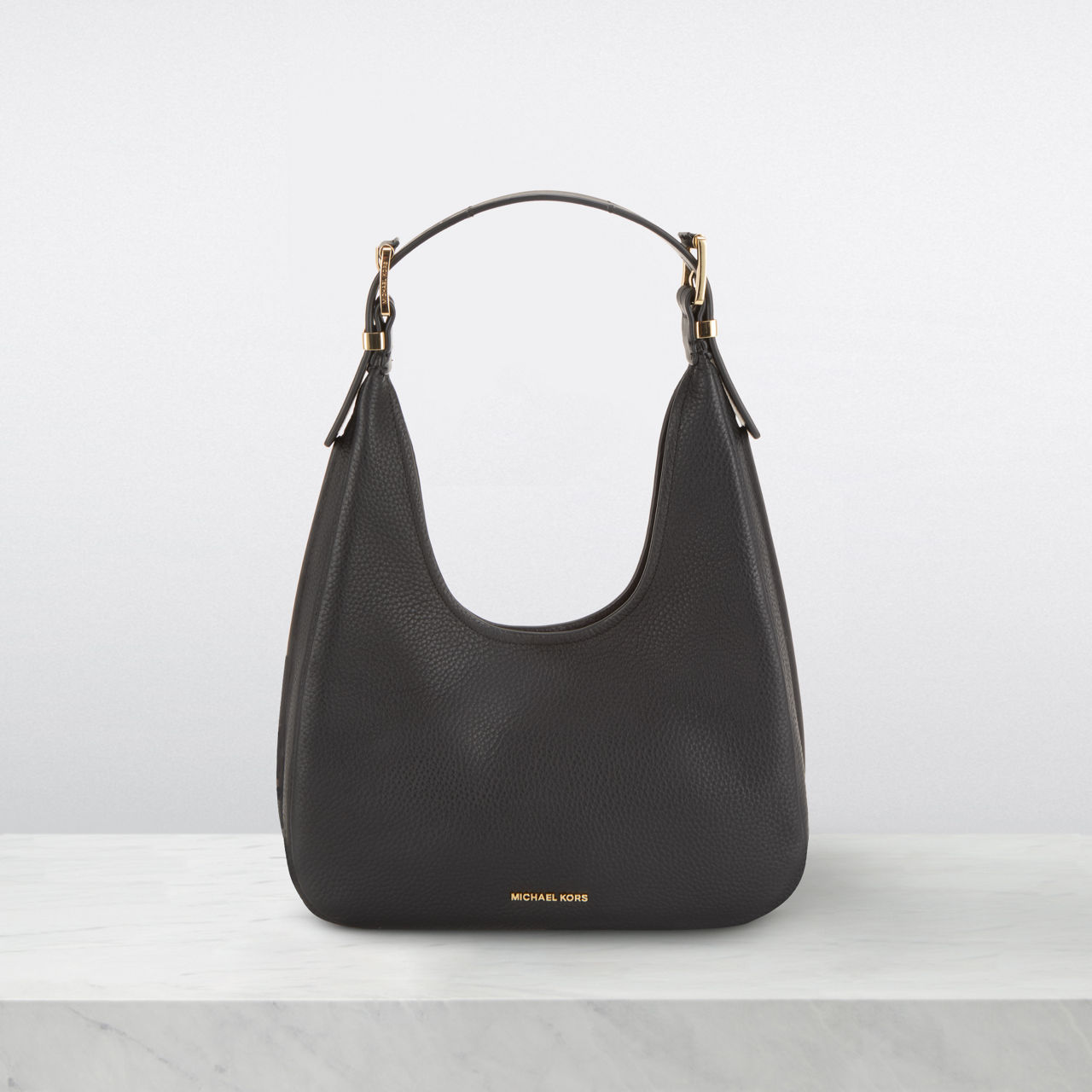 MICHAEL MICHAEL KORS Nolita Small Hobo Shoulder Bag Chocolate