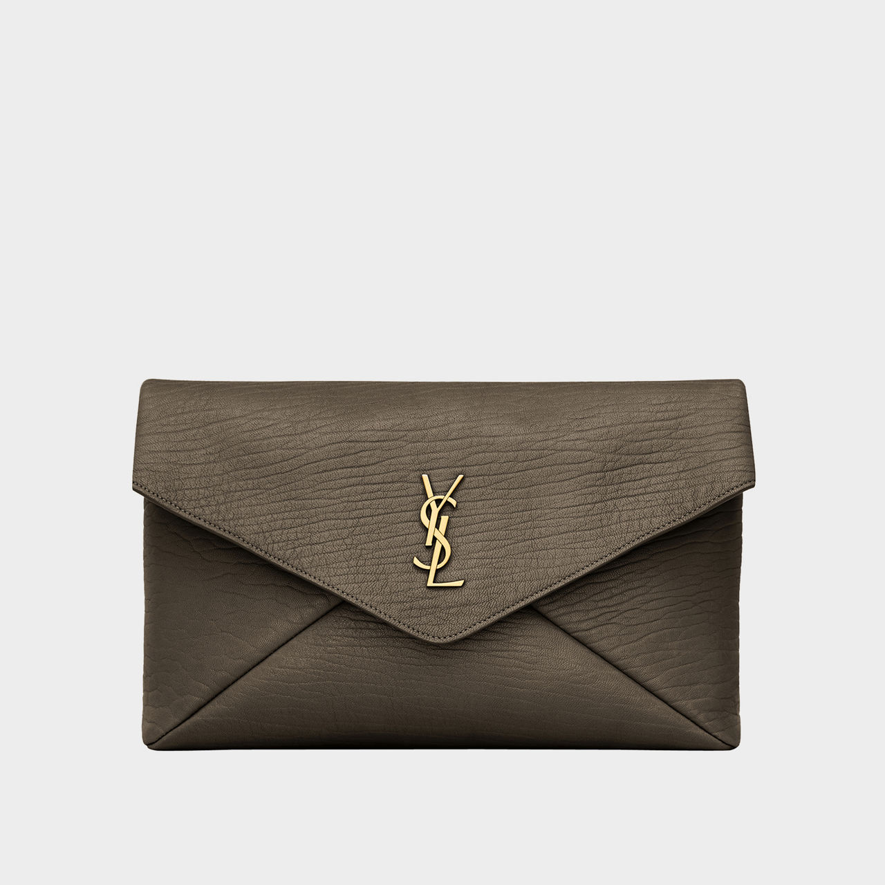 Ysl uptown leather envelope pouch sale