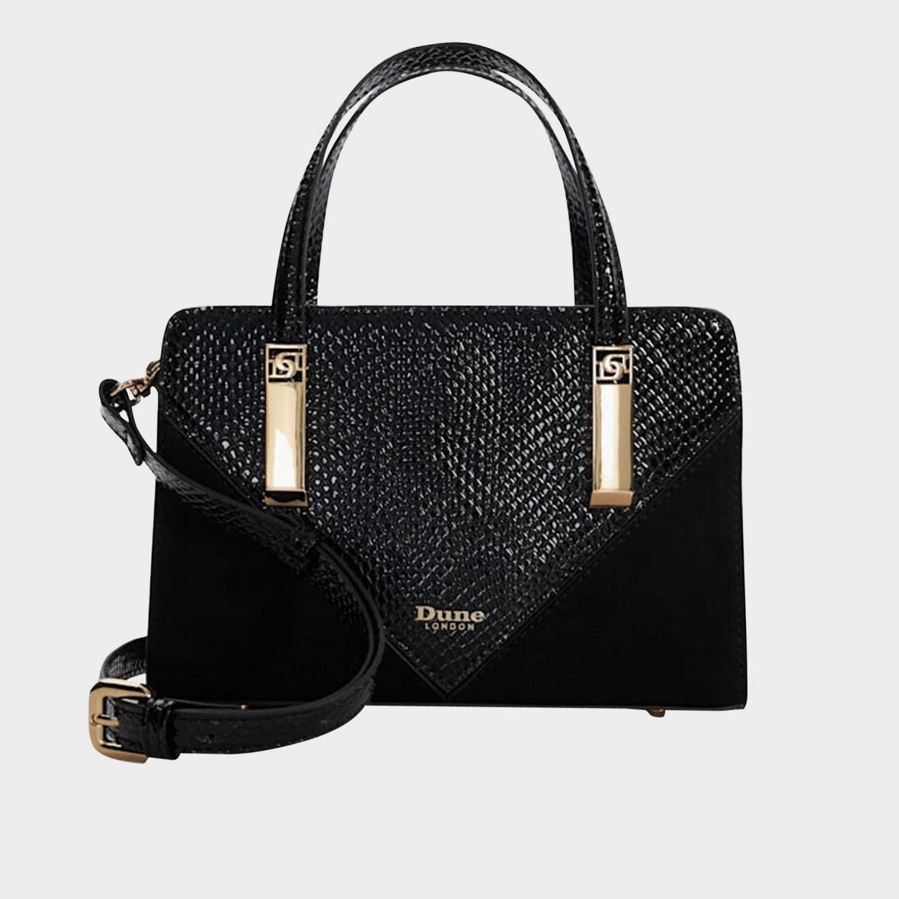 DUNE LONDON Dinkydenbeigh Small Tote Bag Black