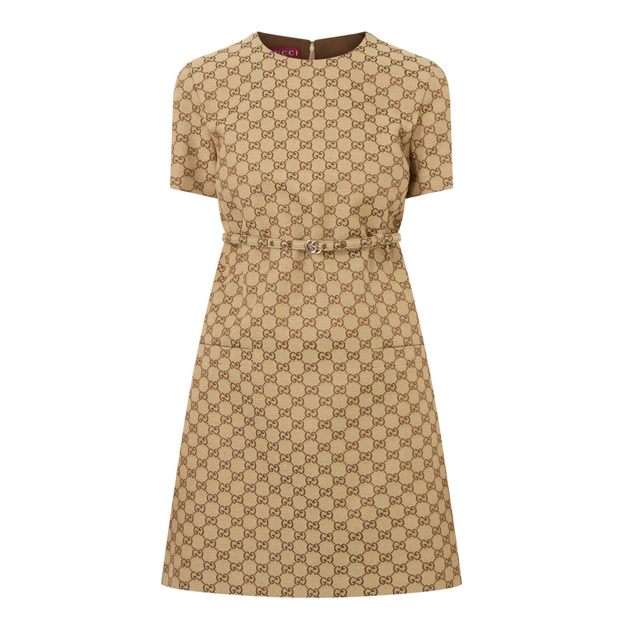 GUCCI Logo Mini Shift Dress