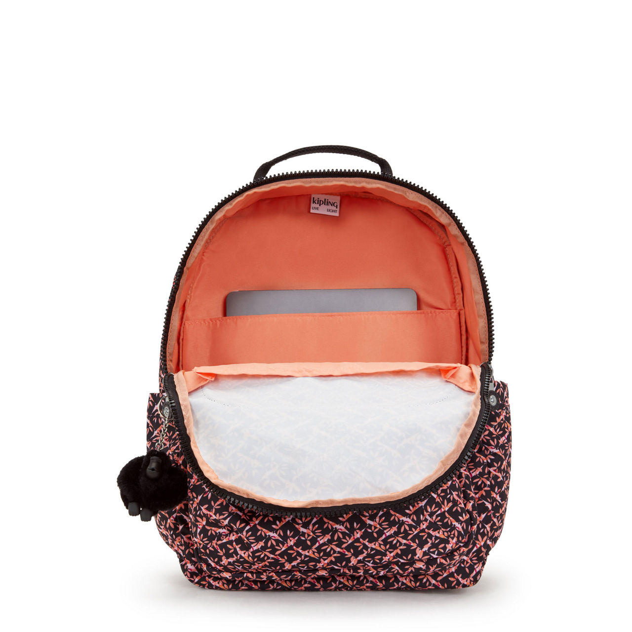 Kipling orange backpack hotsell