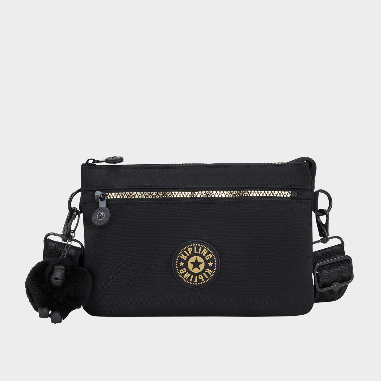 KIPLING Riri Zip Crossbody Bag Glorious Gold