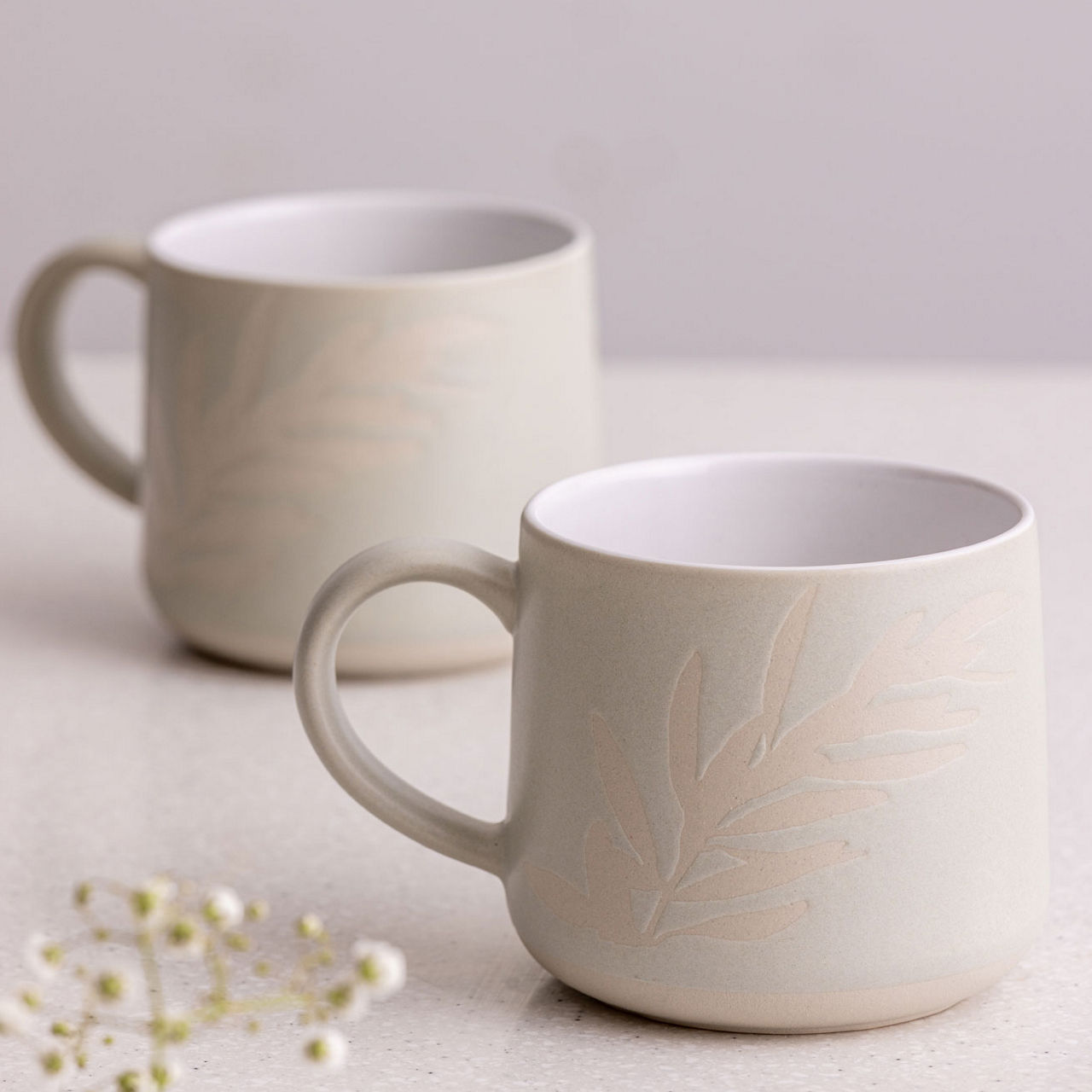 Olive Leaf Botanical Mug