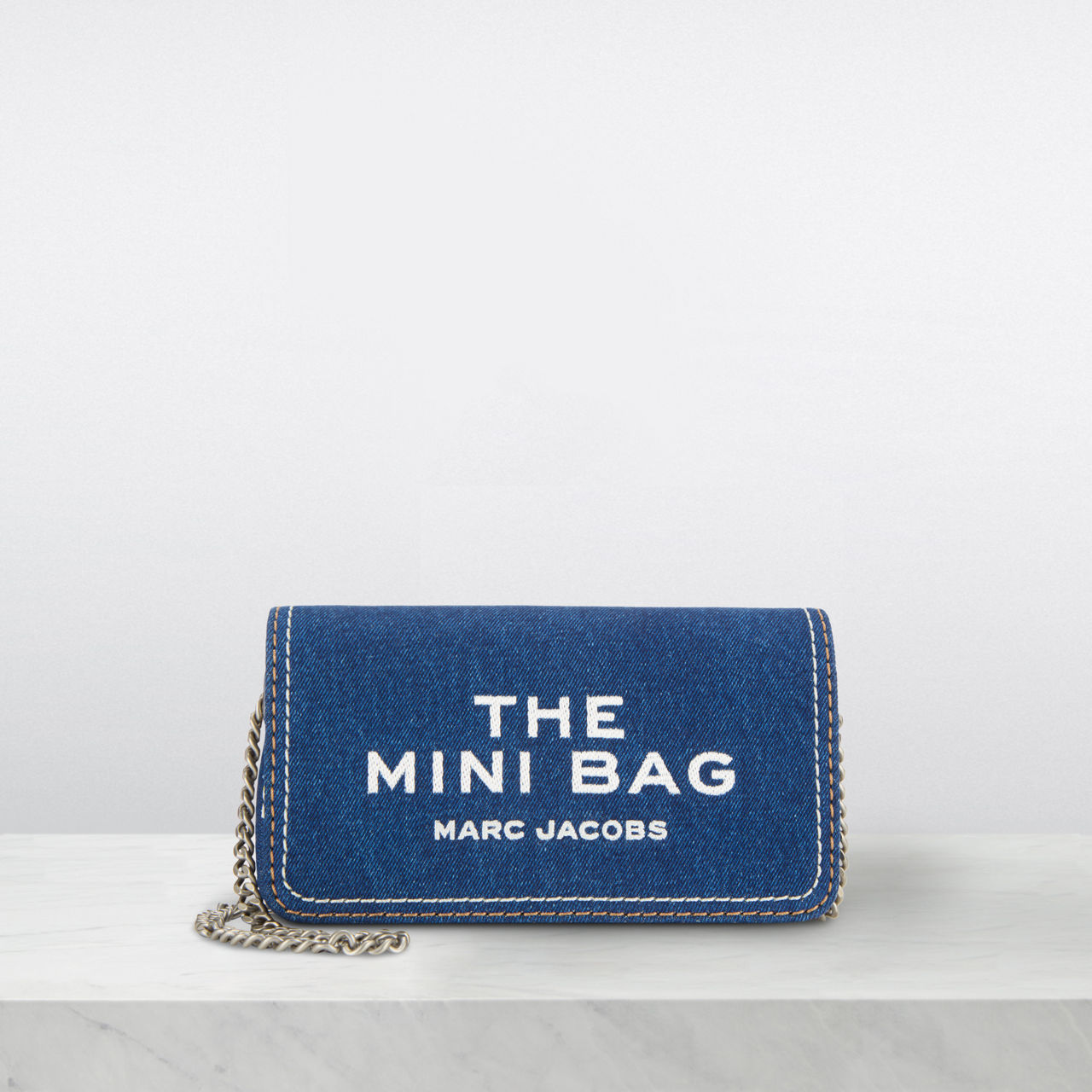 Denim mini bag sale