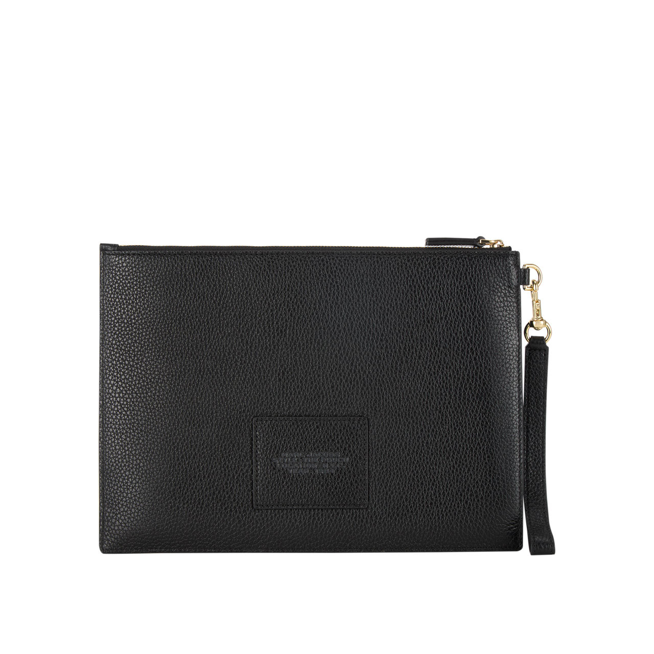 Large leather clutch sale