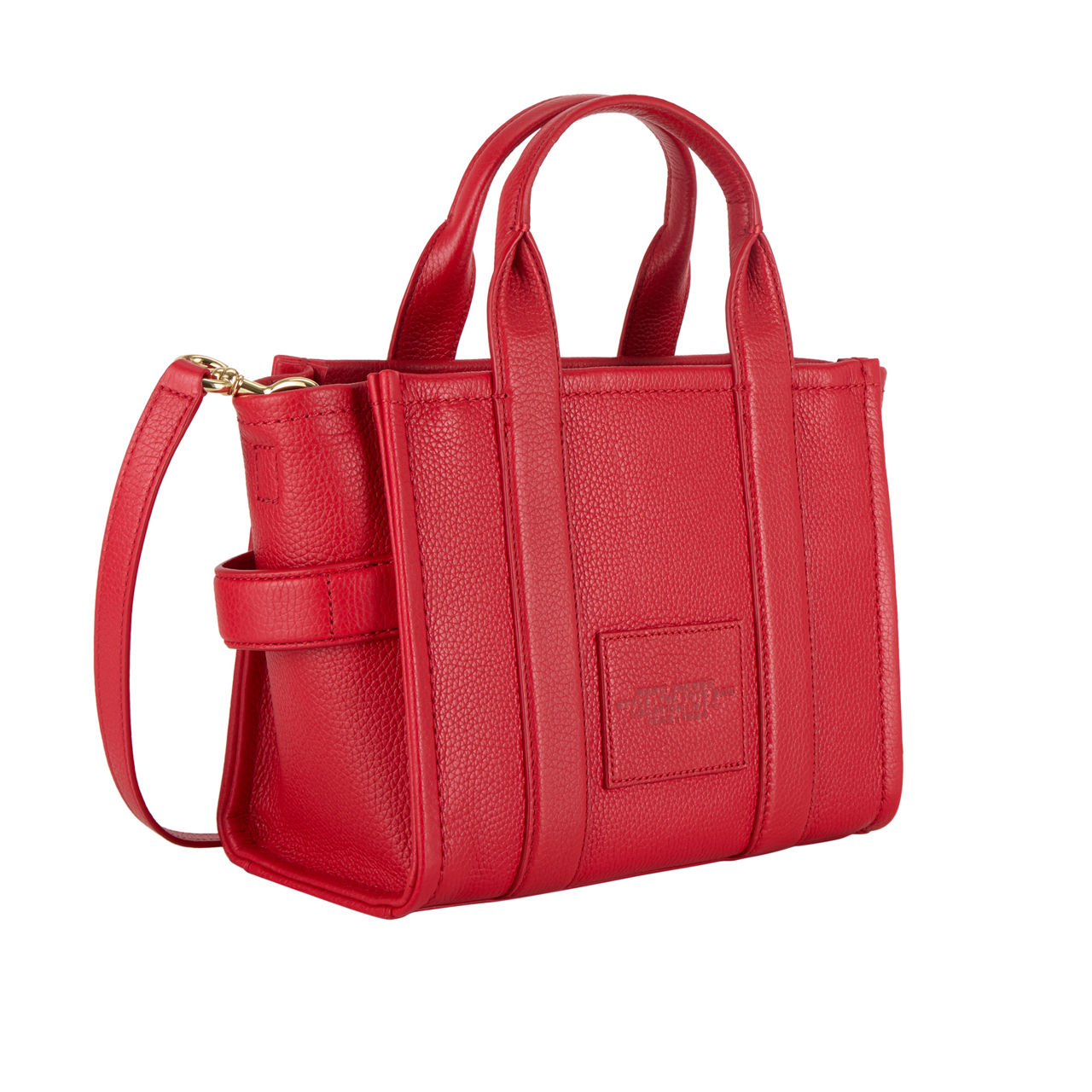 MARC JACOBS The Leather Small Tote Bag True Red