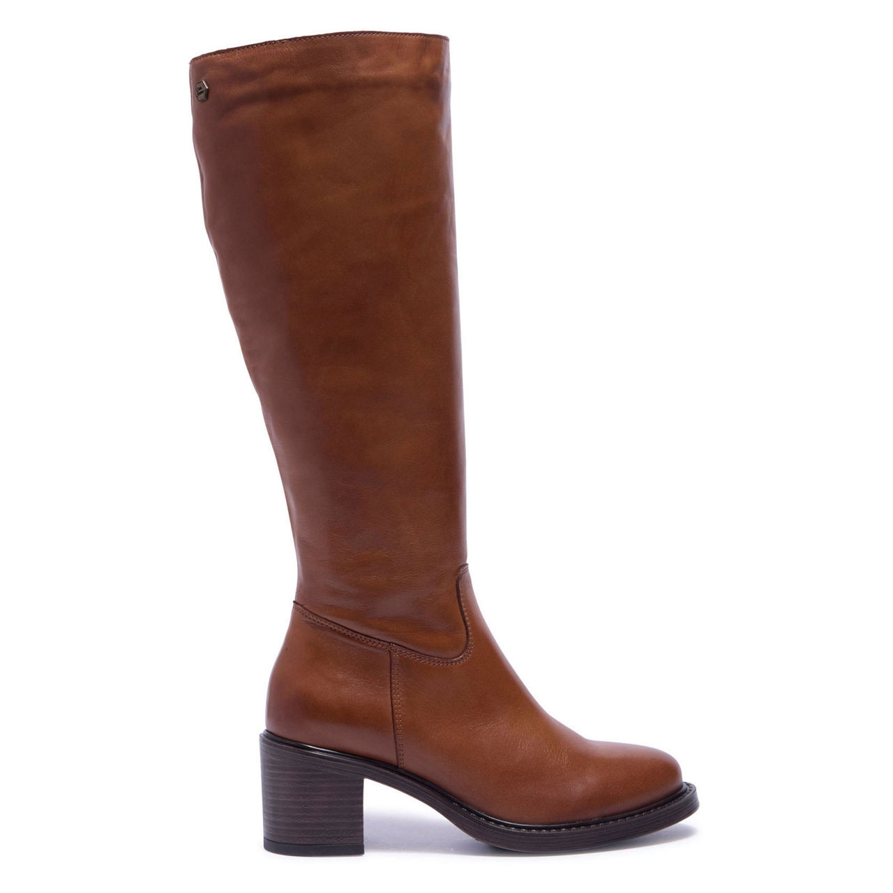 CARL SCARPA Recetto Leather Knee High Boots