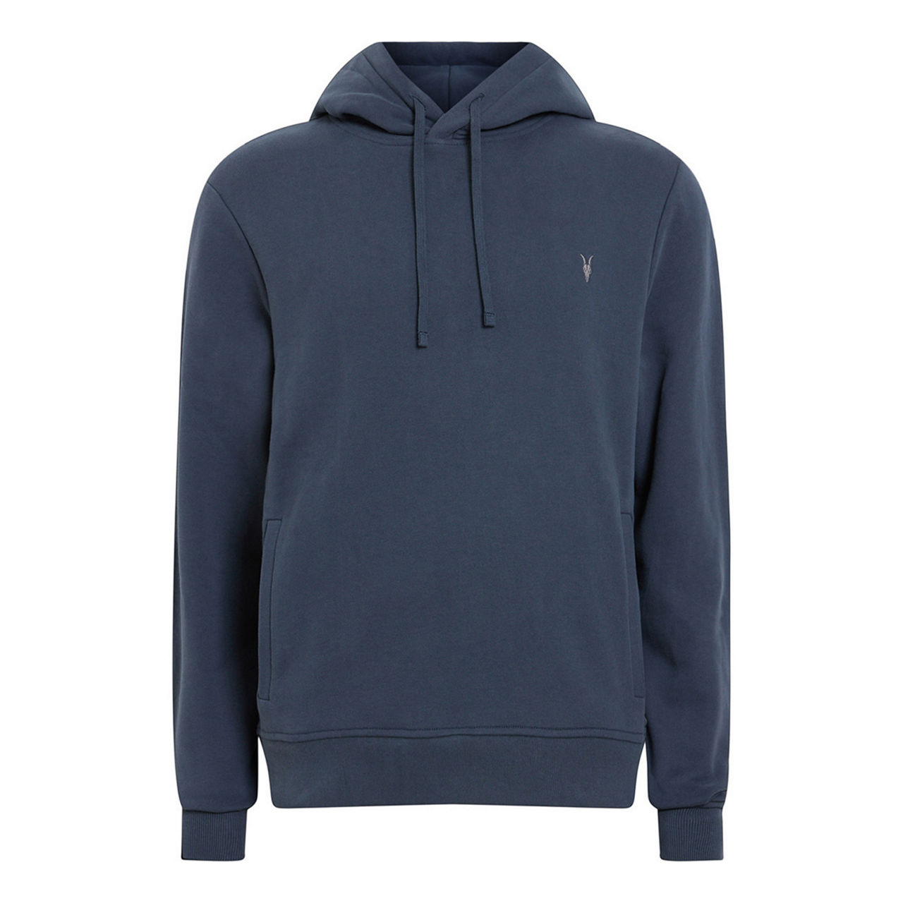 ALLSAINTS Raven Logo Drawstring Hoodie