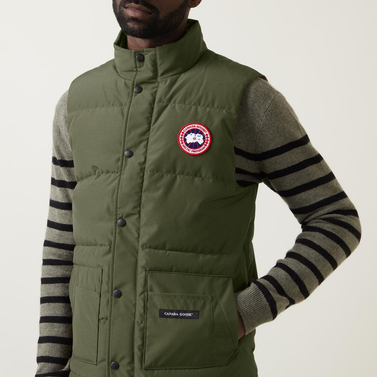 CANADA GOOSE Freestyle Logo Down Filled Gilet