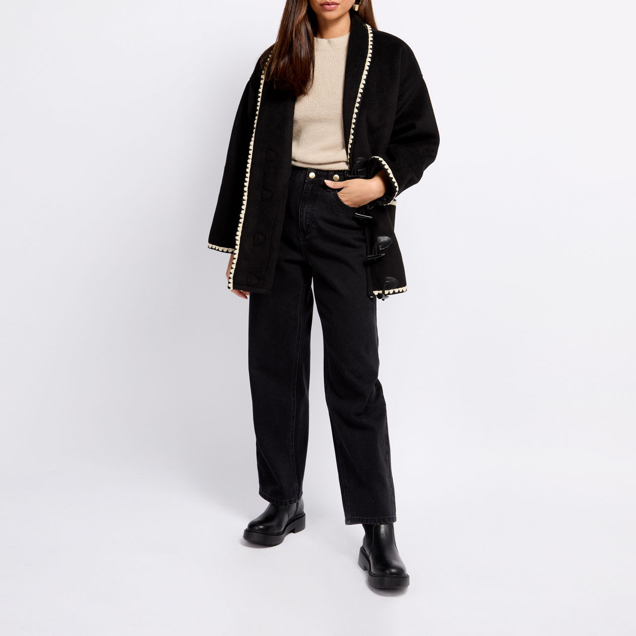 Zip Front Jersey Jacket