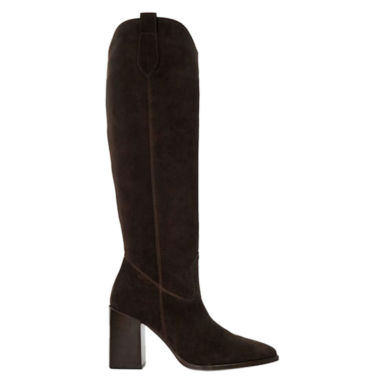 Dune grey knee high boots best sale