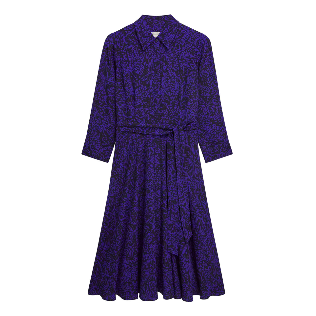 HOBBS Lainey Floral Shirt Dress