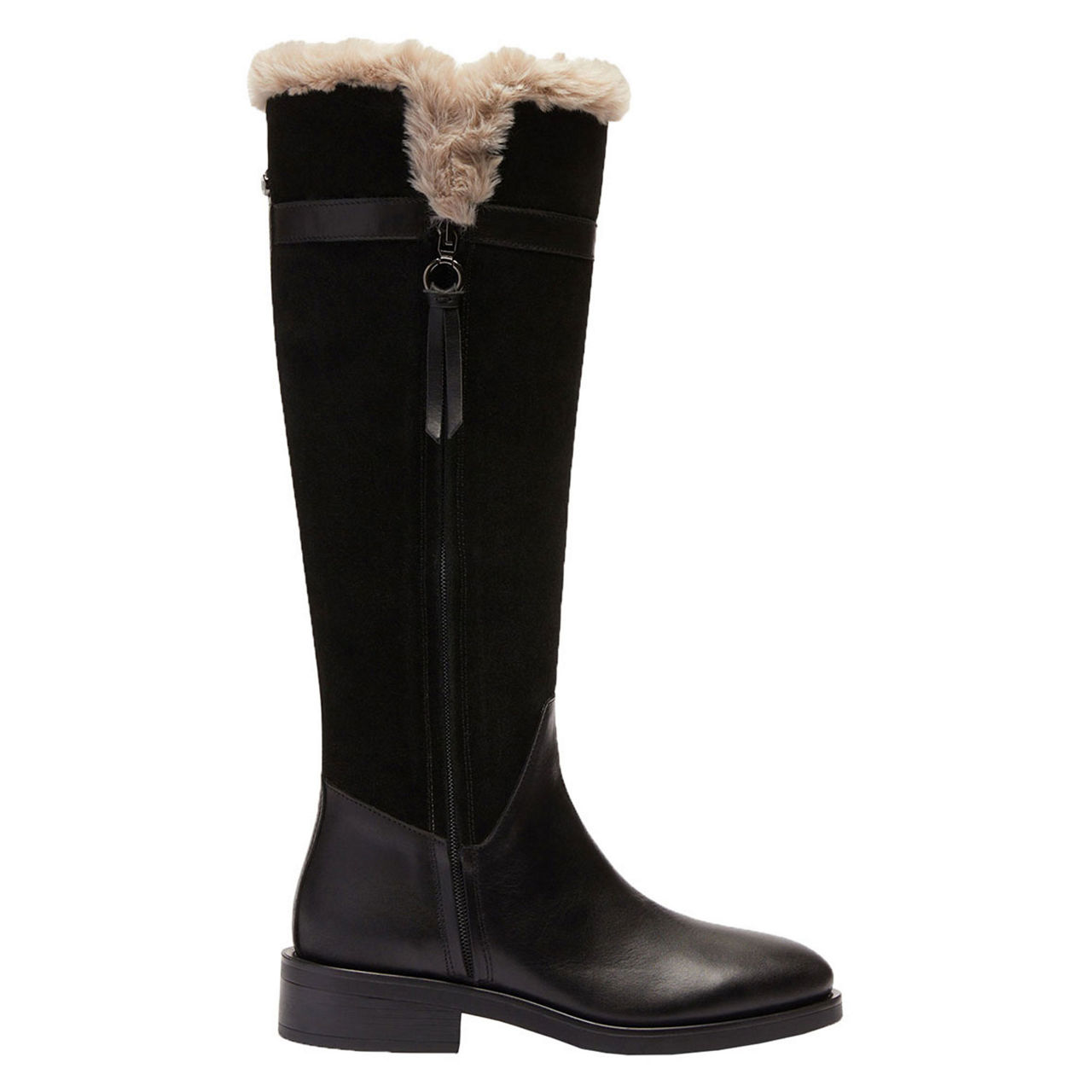 RUSSELL BROMLEY Slope Faux Shearling Boots