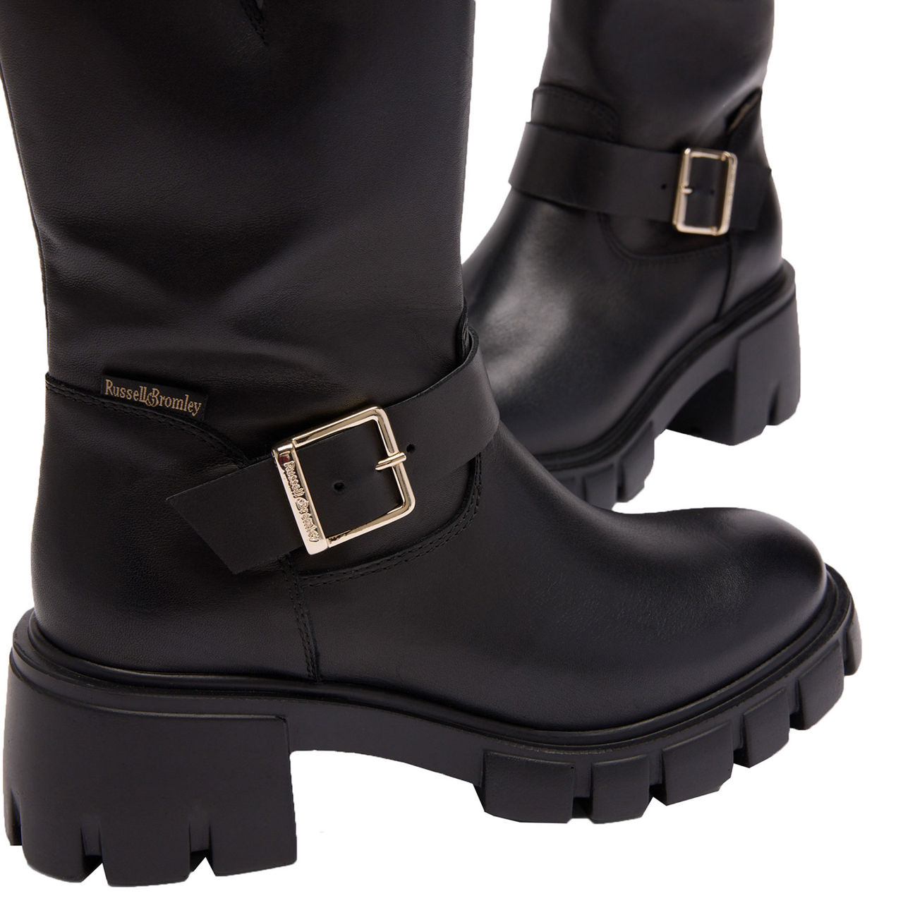 Russell and bromley biker boots online