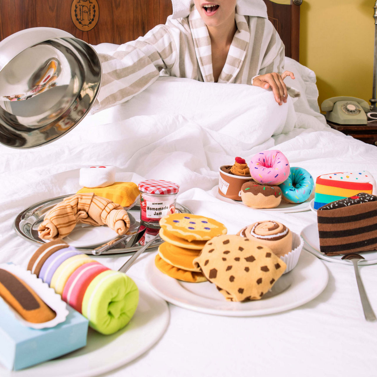 FourPack Joe's Donuts Socks