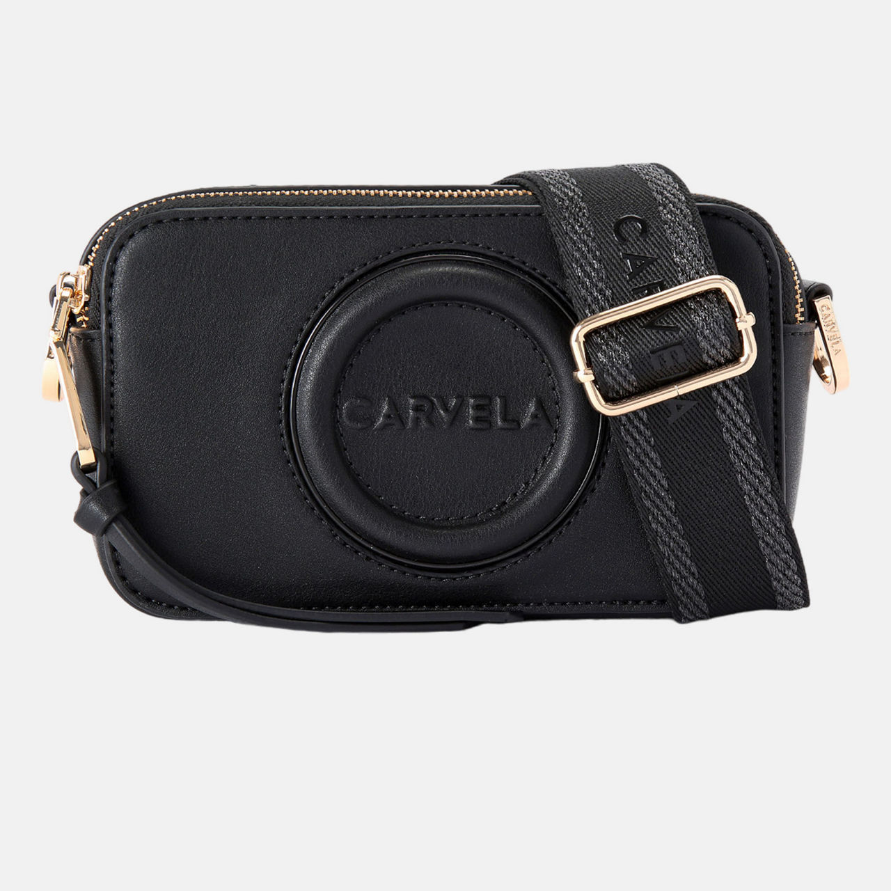 Carvela black cross body bag online