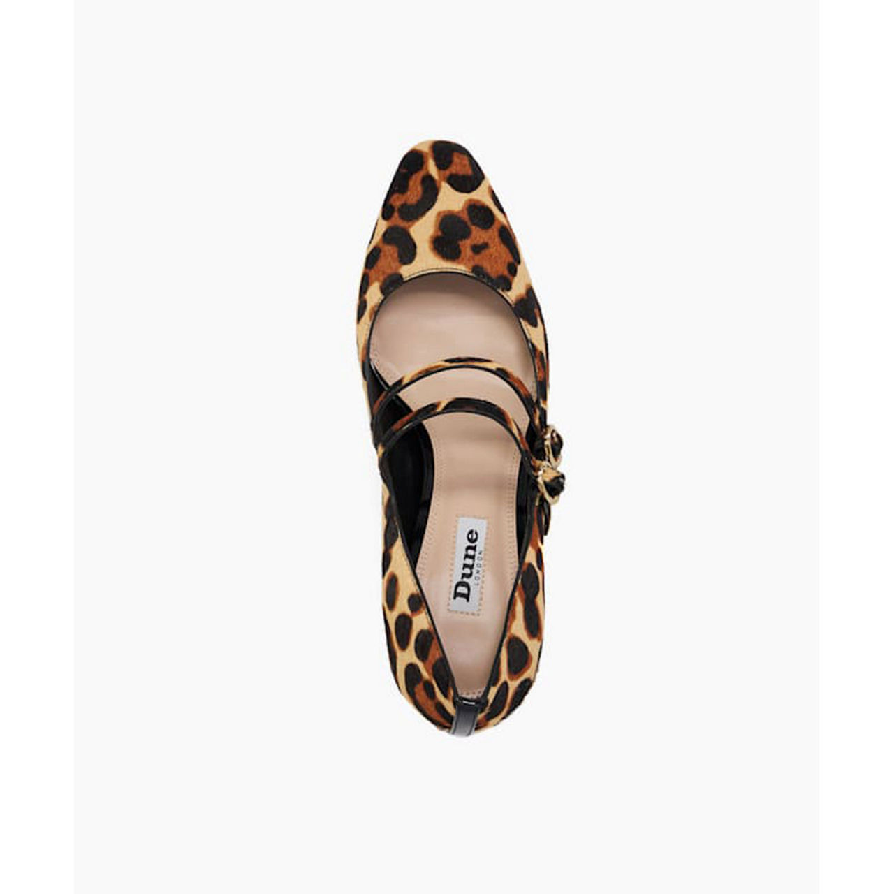 DUNE LONDON Approval Leopard Block Heels