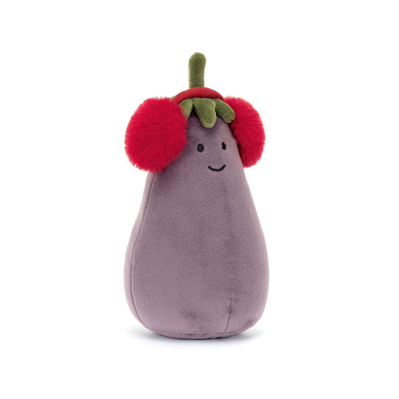 JELLYCAT Toastie Vivacious Red Aubergine Plush Toy 16cm