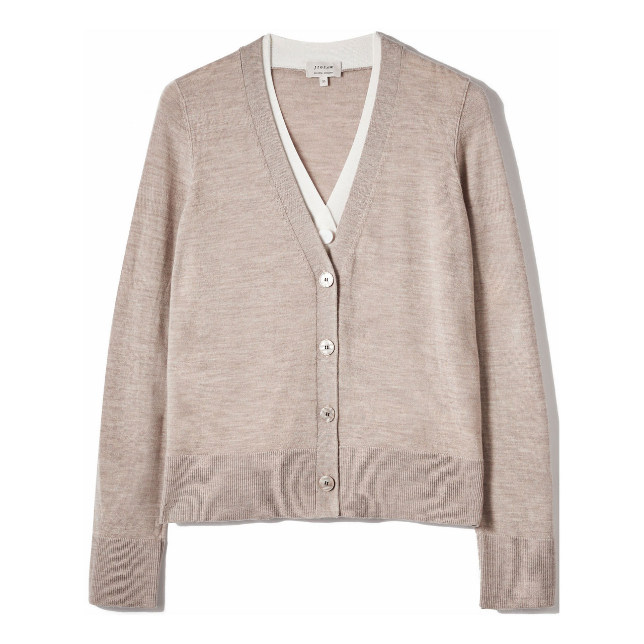 Jigsaw grey cardigan sale