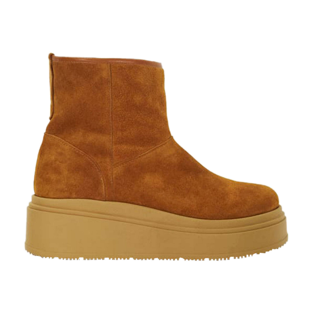 DUNE LONDON Podsey Faux Shearling Flatform Boots