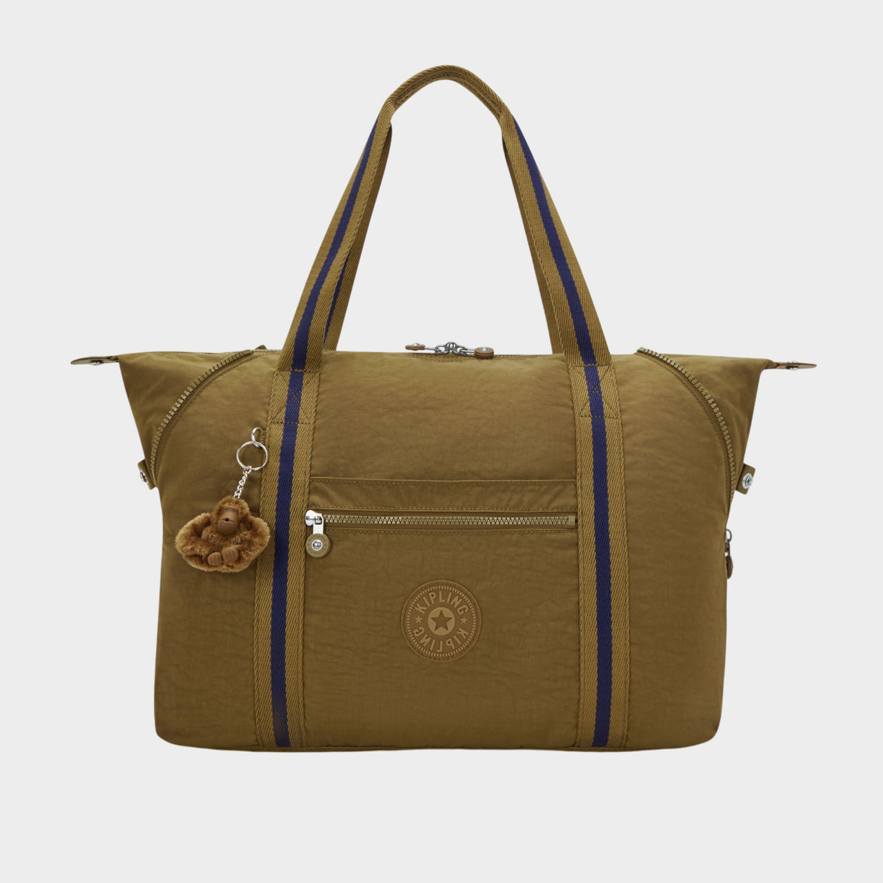 KIPLING Art M Tote Bag Dry Laurel