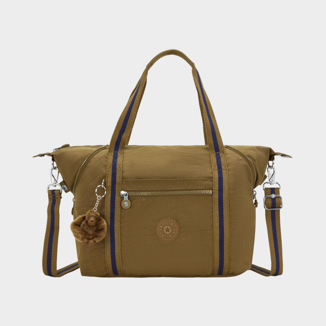 KIPLING Art Tote Bag Dry Laurel