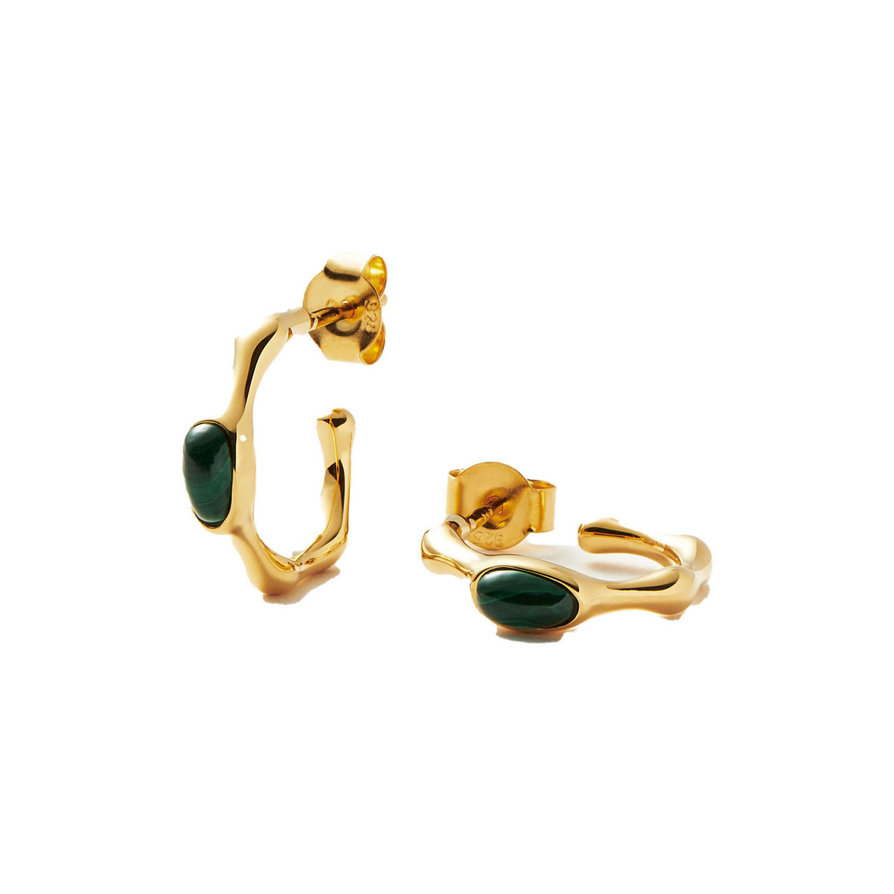 Missoma malachite earrings store
