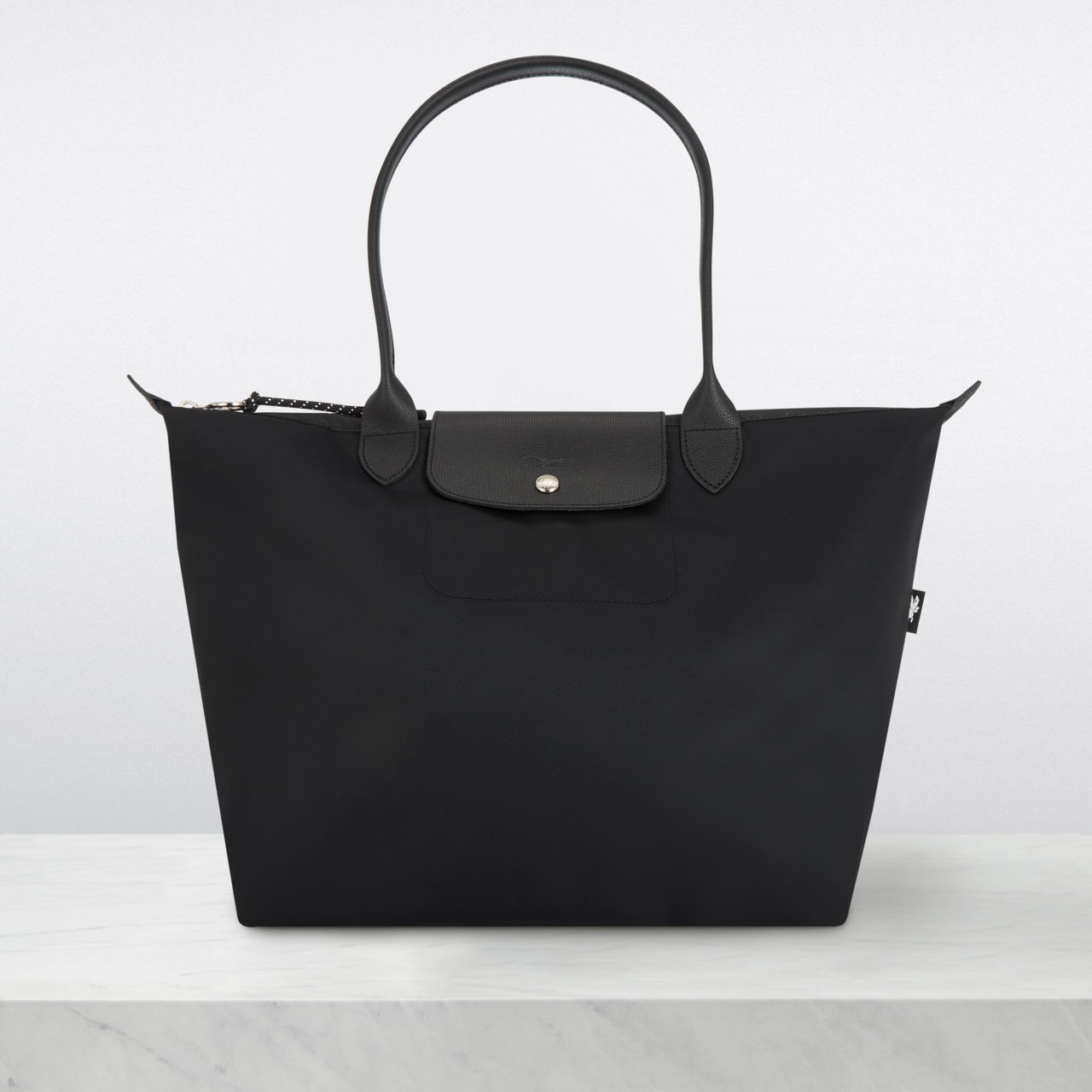 Longchamp black handbag best sale