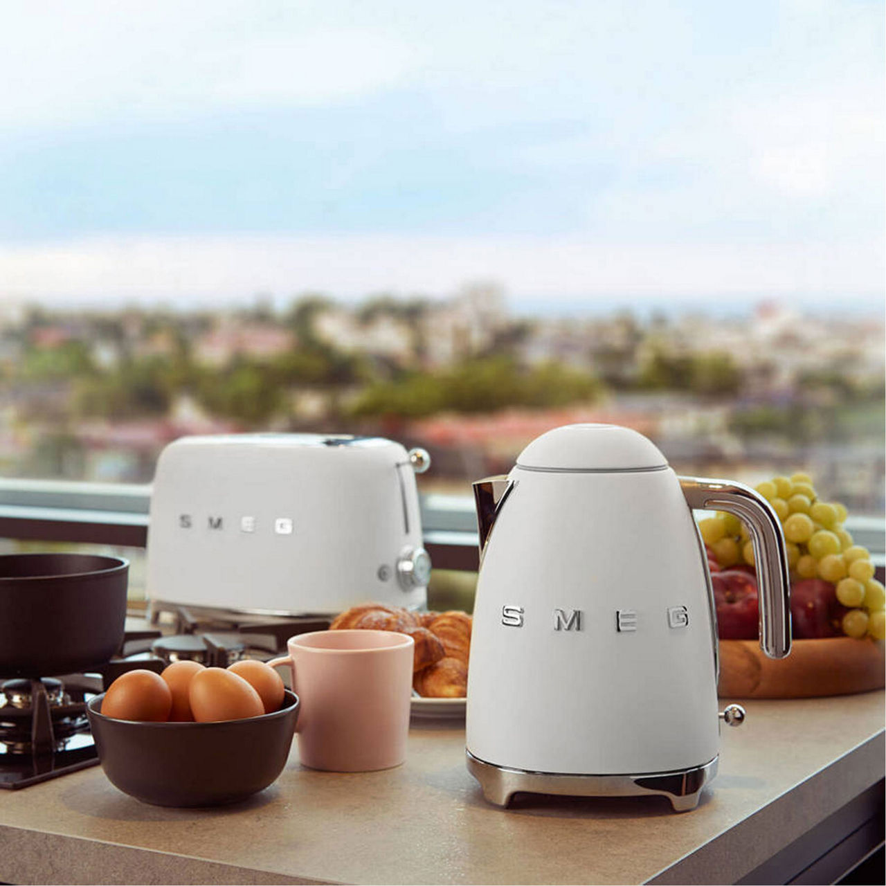 Smeg kettle and toaster bundle hotsell
