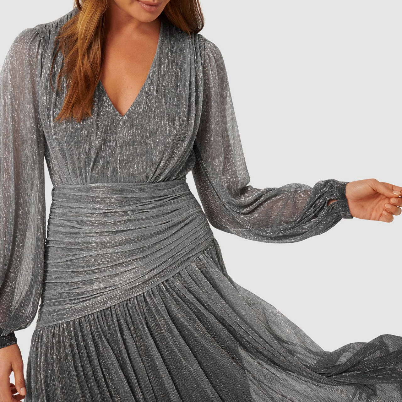 FOREVER NEW Viv Gathered Dress