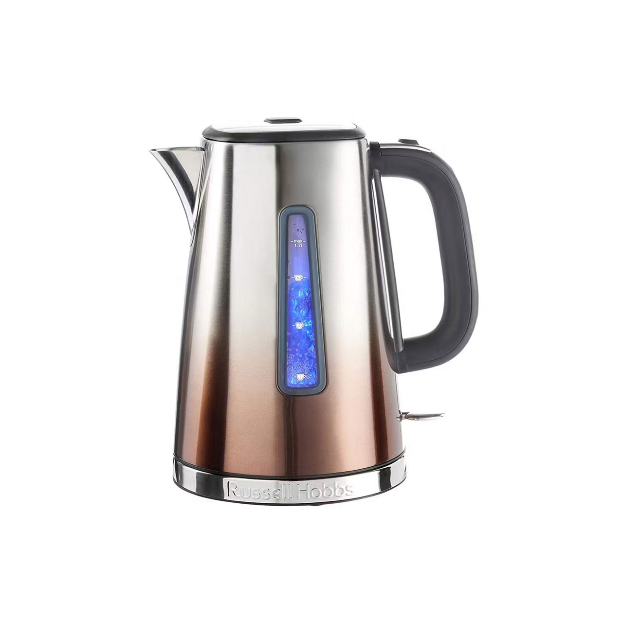 RUSSELL HOBBS Eclipse Kettle and Toaster Set Copper