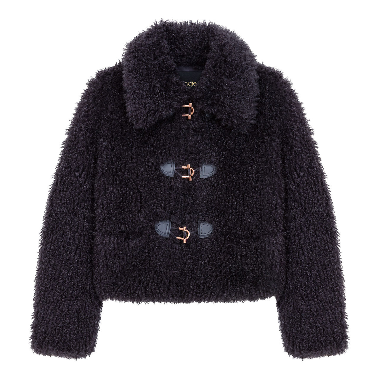 MAJE Faux Shearling Jacket