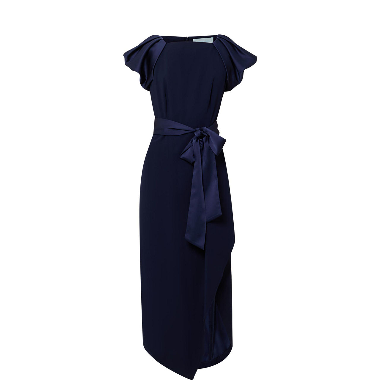 KITRI Grace Floral Print Midi Dress