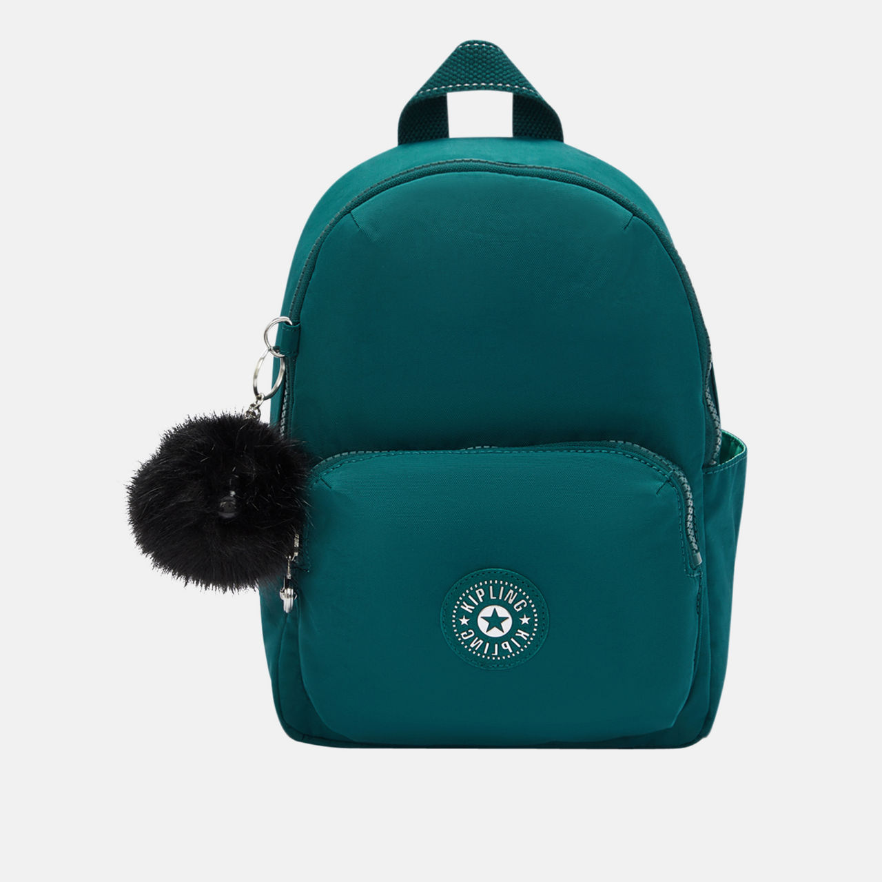 Kipling green backpack sale