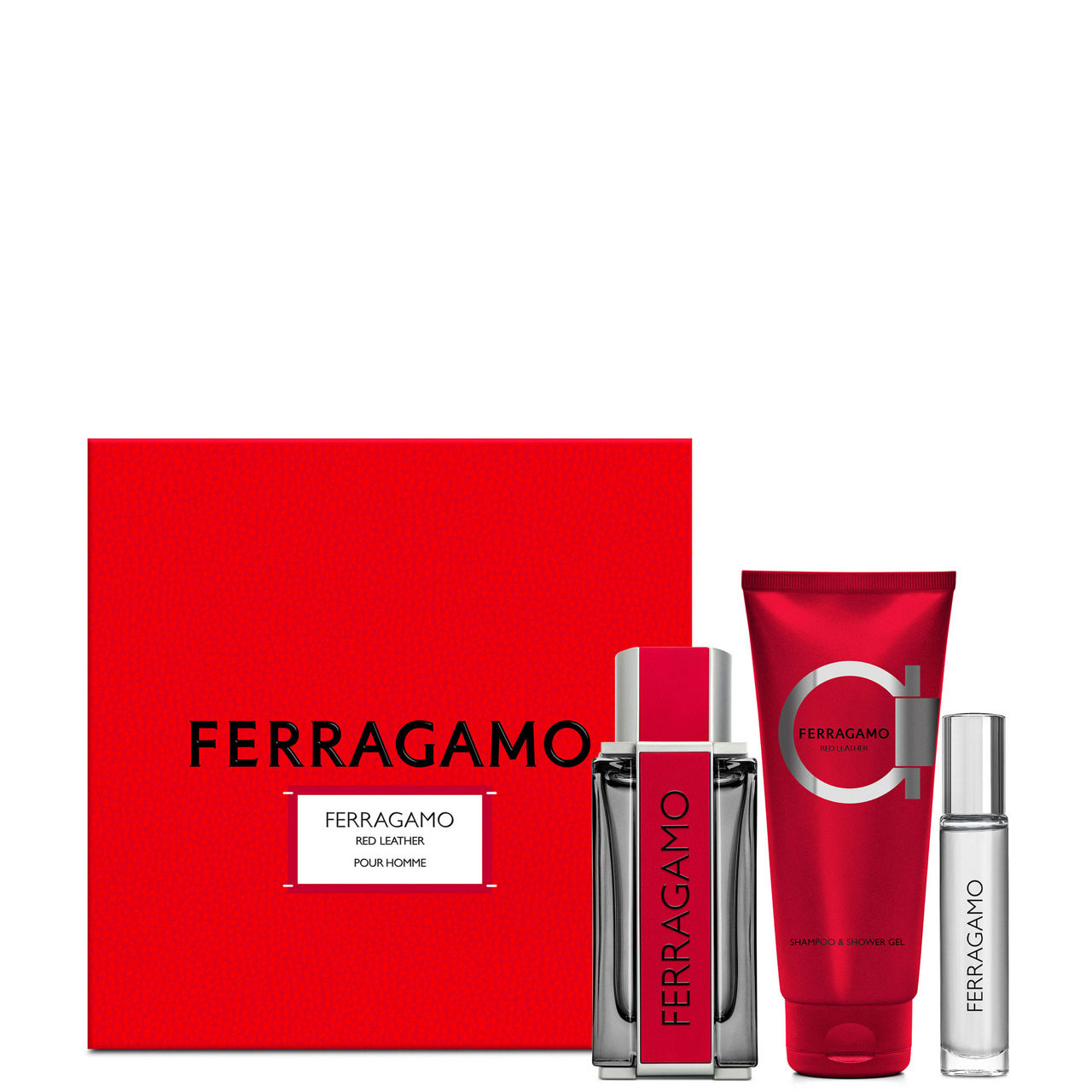 FERRAGAMO Intense Leather Gift Set