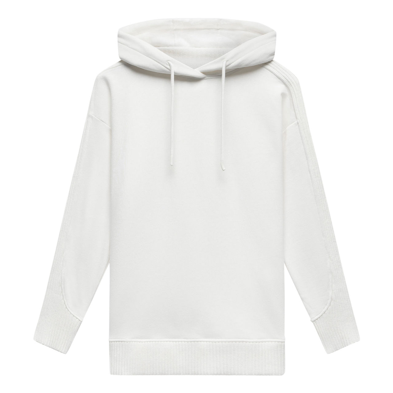 MINT VELVET Ribbed Drawstring Hoodie