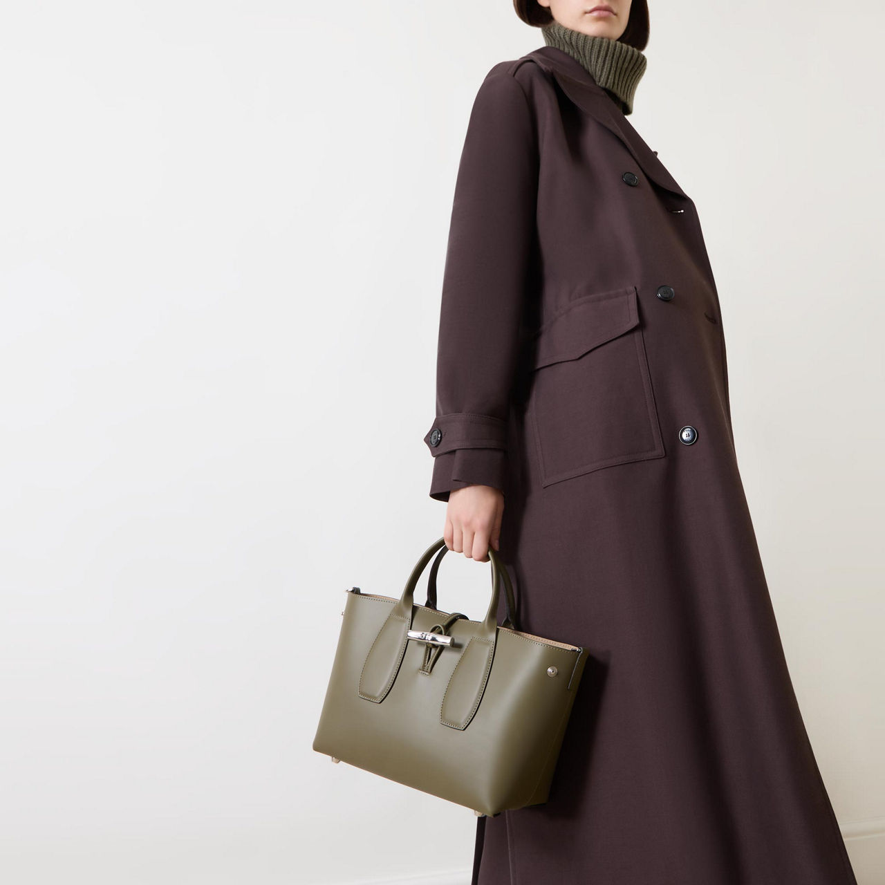 LONGCHAMP Le Roseau Medium Shoulder Bag