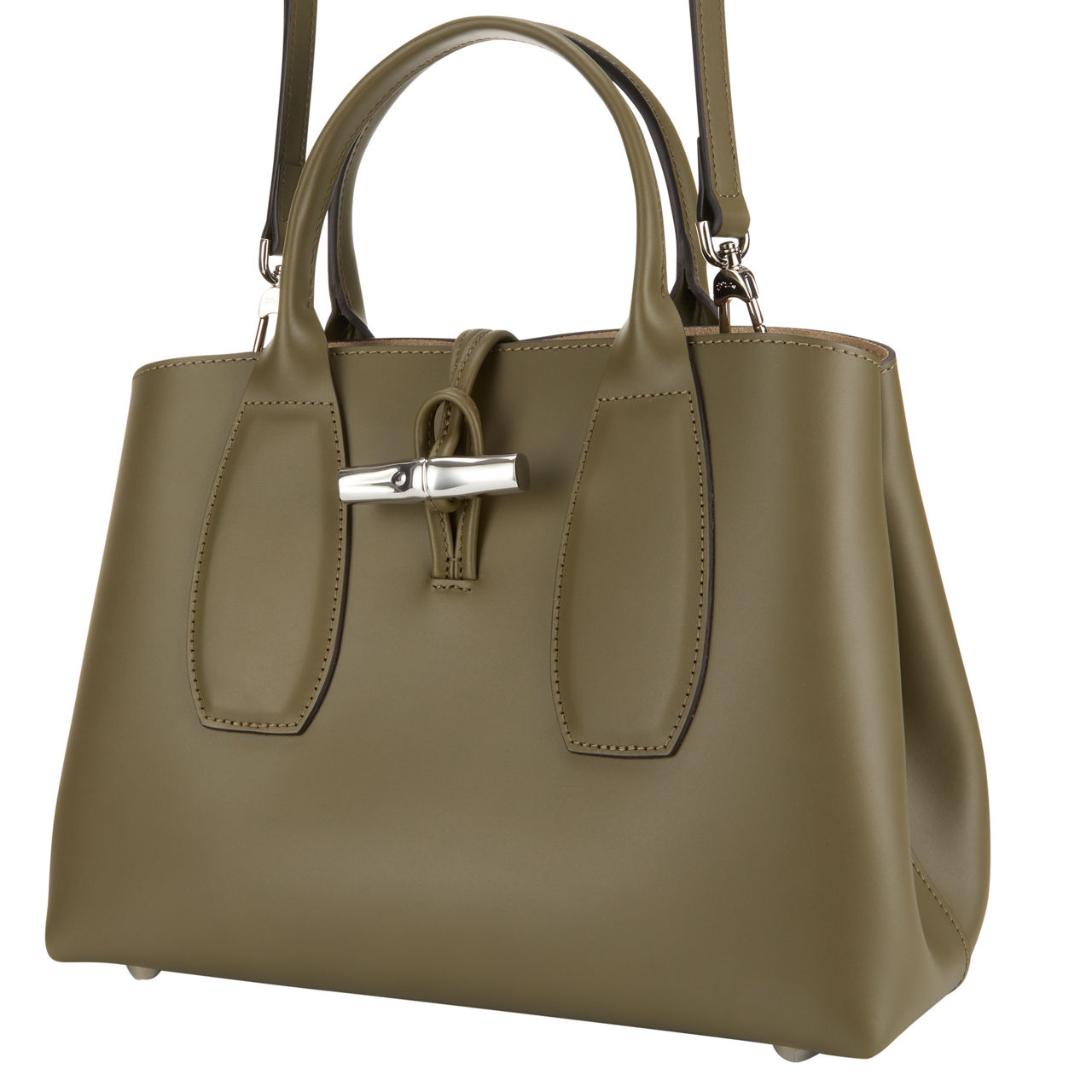 LONGCHAMP Le Roseau Medium Shoulder Bag