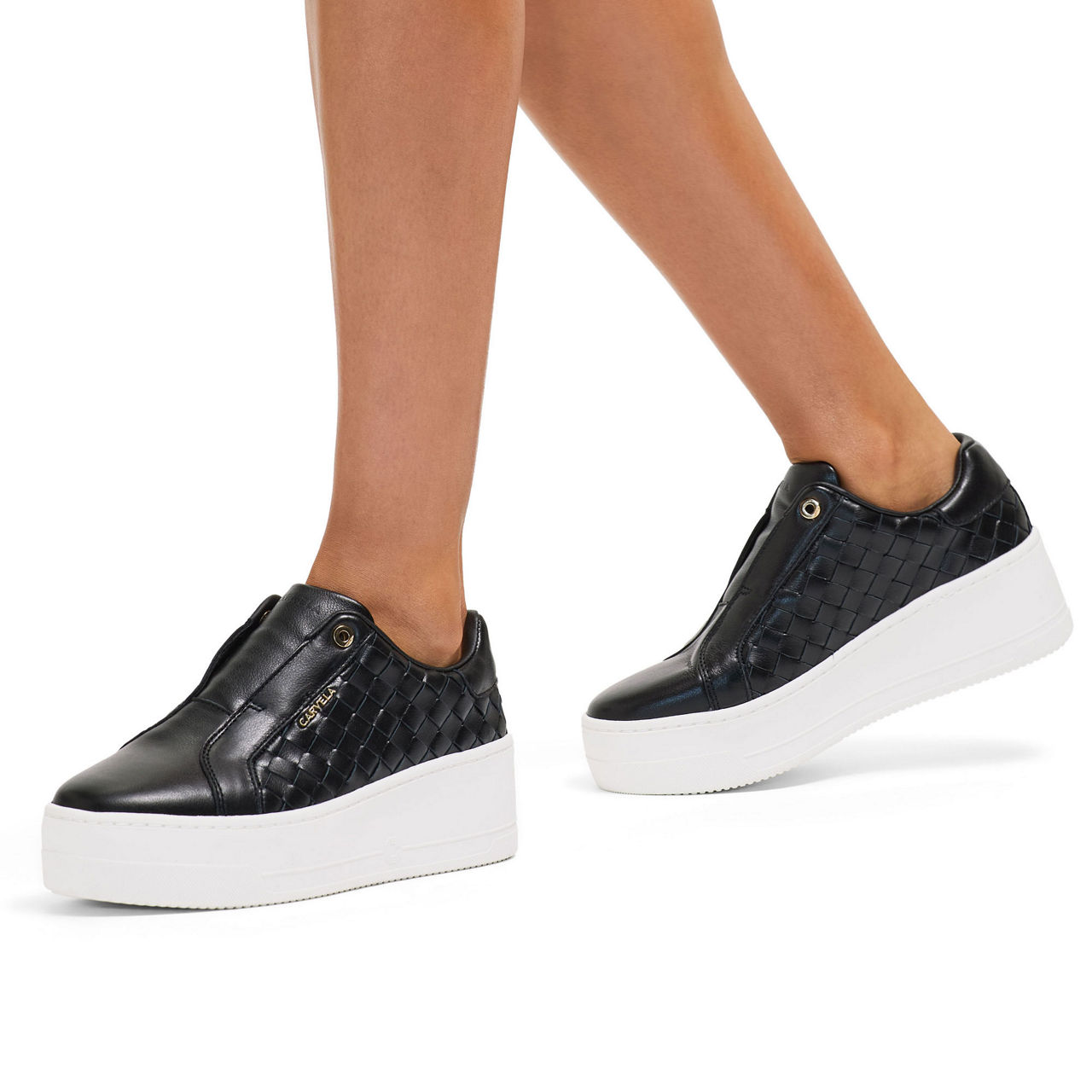 CARVELA Connected Weave Platform Trainers