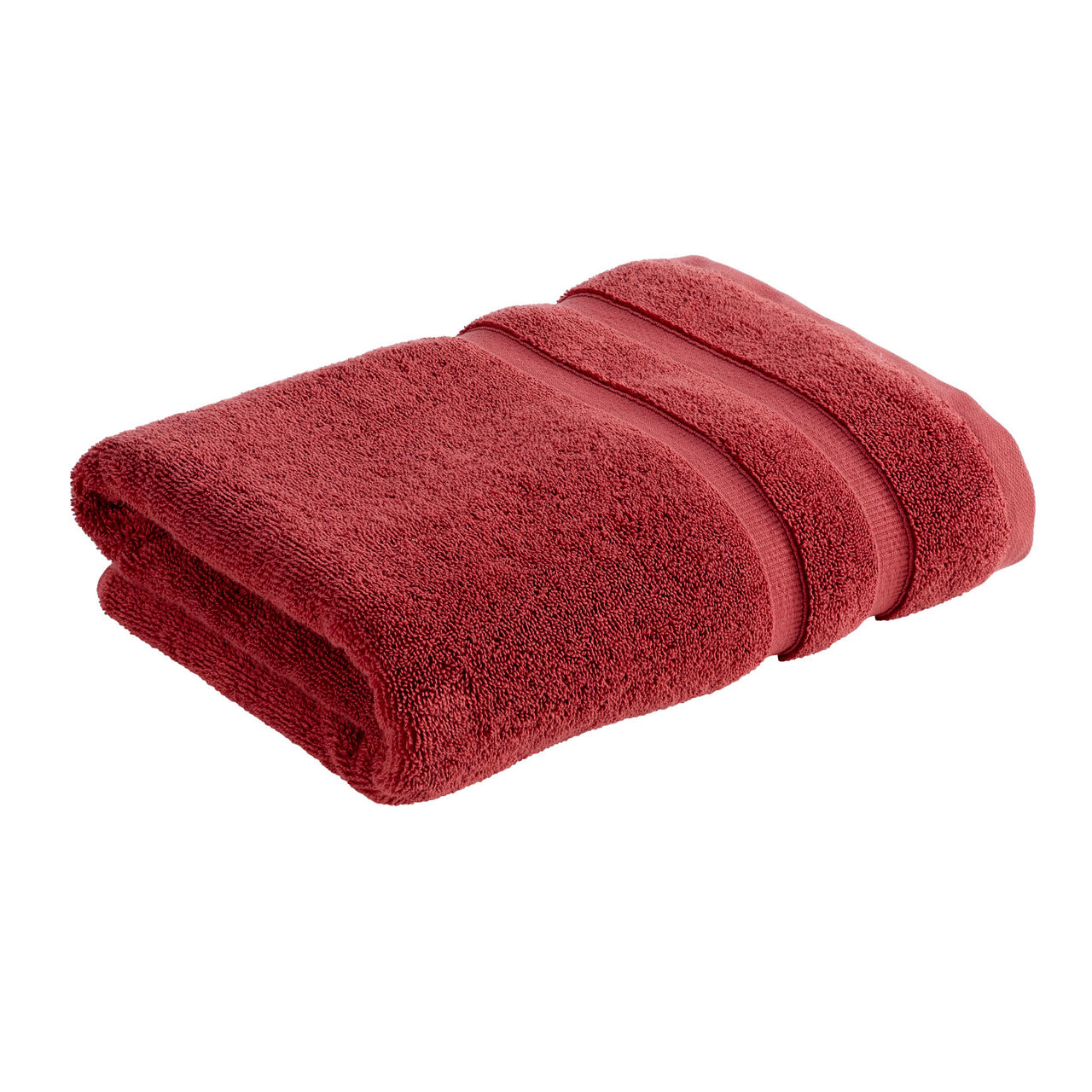 CHRISTY Signum Combed Cotton Towel Rouge Rouge