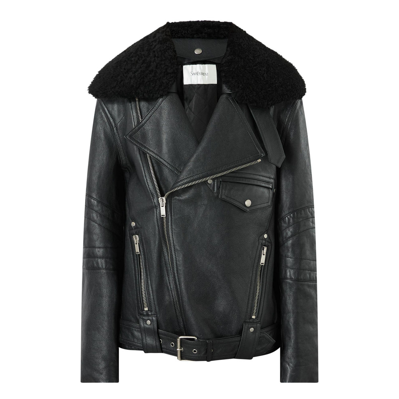 SAINT LAURENT Biker Leather Jacket