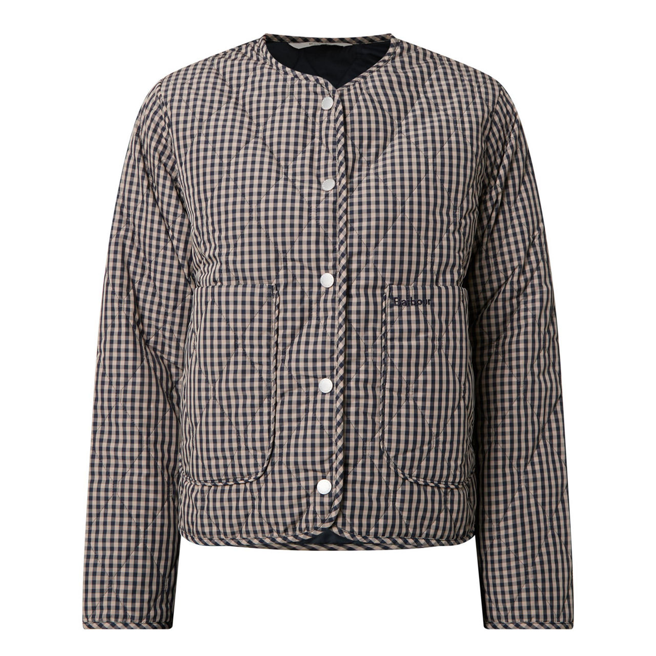 Monroe Check Quilted Jacket