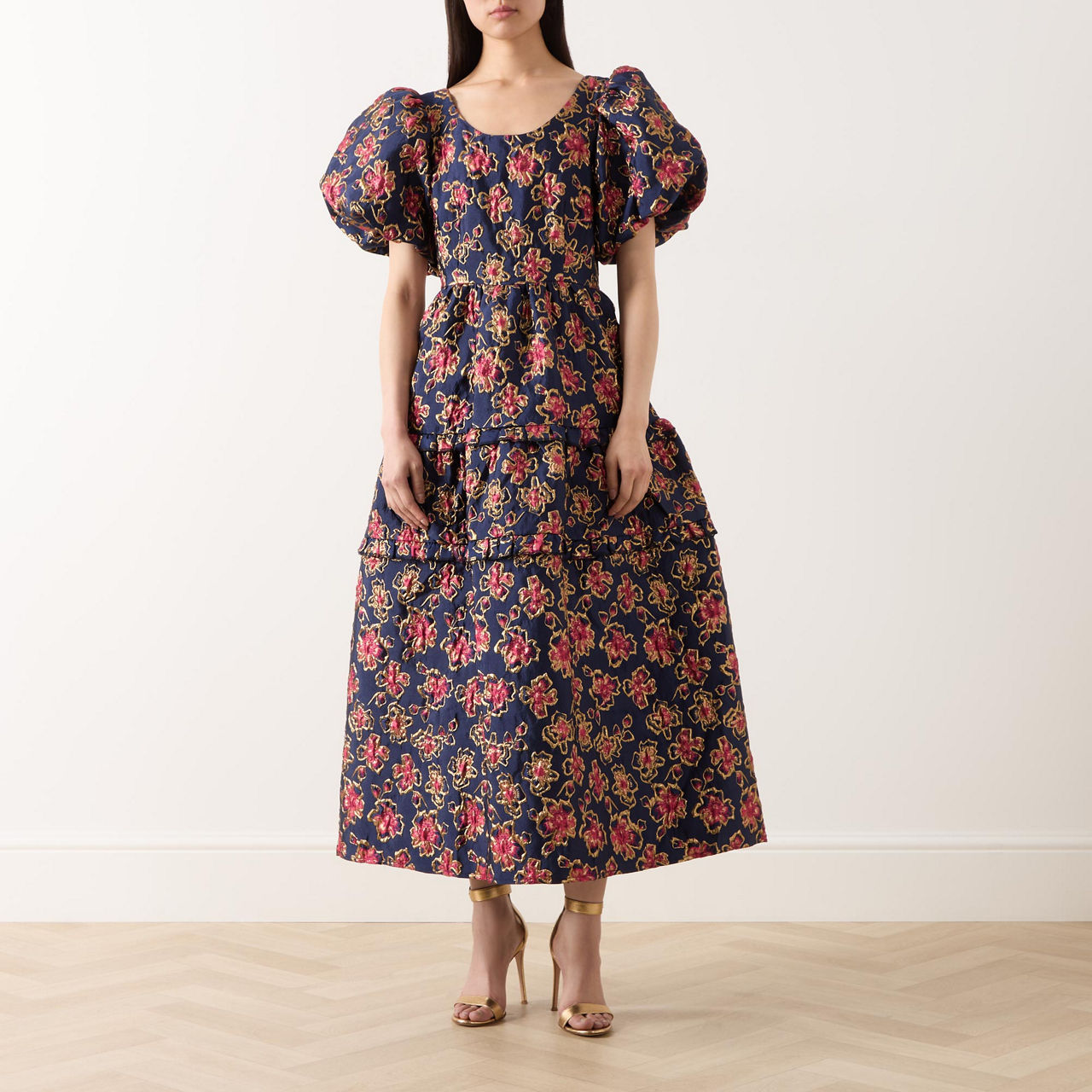 SISTER JANE Fable Floral Midi Dress