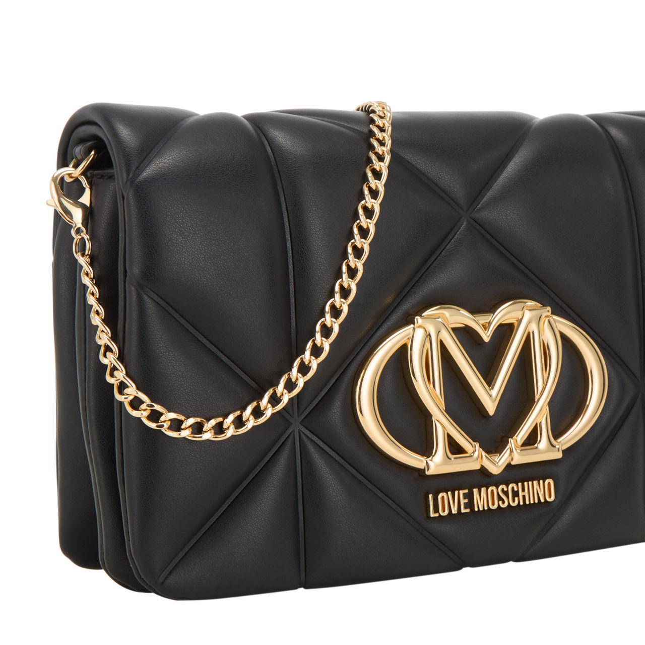 LOVE MOSCHINO Smart Daily Chain Crossbody Bag Black