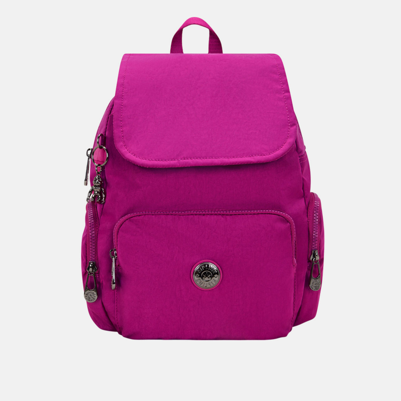 Kipling pink backpack sale